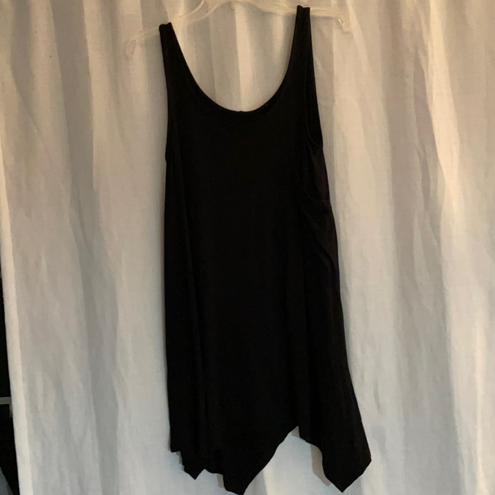 Flowy black sundress
